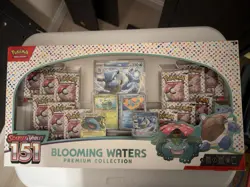 Pokemon Scarlet and Violet 151 Blooming Waters Premium Collection - Image 1