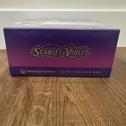 Pokemon Scarlet & Violet Elite Trainer Box Miraidon Pokemon Center ETB SEALED - Image 5