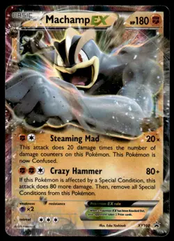 Pokemon TCG XY Promos #XY108 Machamp EX DMG - Image 1