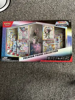 Pokemon Prismatic Evolutions TCG Premium Figure Collection - NEW - SEALED - Image 1