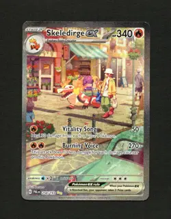 Pokemon TCG Skeledirge EX 258/193 Special Illustration Rare Paldea Evolved NM - Image 1
