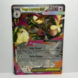Mega Lopunny EX 84/094 Pokemon PFL Double Rare Holo 2025 - Image 1