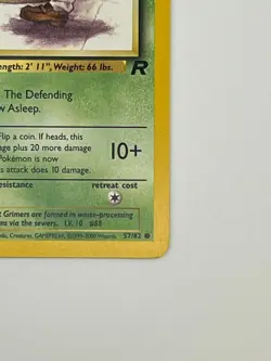 Pokemon TCG - Grimer 57/82 1st edition - Team Rocket - Image 5