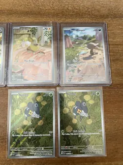 Pokemon TCG Phantasmal Flames Illustration Rare Lot (8) Wooper, Dewgong, Nymble - Image 3