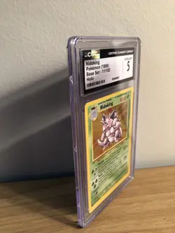 CGC 5 1999 Nidoking Pokemon Base Set Holo #11 - Image 4