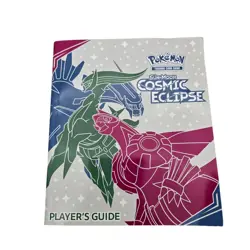 Pokemon Sun & Moon Cosmic Eclipse Player's Guide Book Only Used condition - Image 1