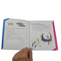 Pokemon Sun & Moon Cosmic Eclipse Player's Guide Book Only Used condition - Image 2