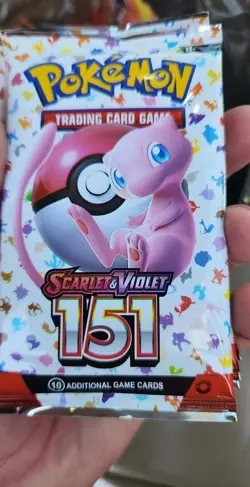 Pokemon TCG 151 Booster Packs Scarlet and Violet 10 New Sealed - Image 1