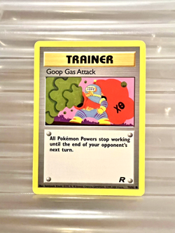 Pokemon Team Rocket TRAINER GOOP GAS ATTACK 78/82 Common Unlimited - Image 1