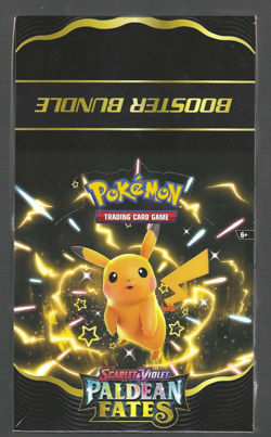 POKEMON SCARLET & VIOLET PALDEAN FATES 10 BOX BOOSTER BUNDLE DISPLAY SEALED - Image 1