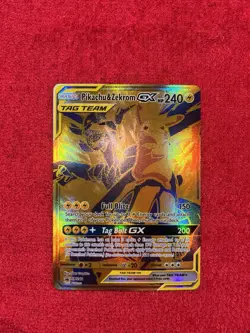 Pikachu & Zero GX Tag Team SM248 Black Star Promo Pokemon 2021 Near Mint or Betr - Image 1
