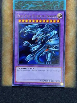 Yugioh Blue-Eyes Ultimate Dragon DPRP-EN025 Rare 1st Ed LP - Image 1
