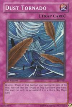 Yu-Gi-Oh! 1x SP Dust Tornado (UNLIMITED) - Pharaoh's Servant (PSV-011) - Image 1