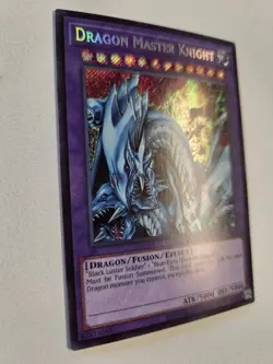 Dragon Master Knight LCKC-EN065 Secret Rare Yugioh Legendary Collection Kaiba NM - Image 2