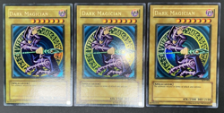 Lot of 3 Dark Magician SDY-006 Starter Deck: Yugi Unlimited Lightly Played - Image 2