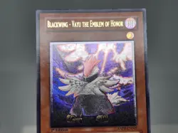 YuGiOh Blackwing Vayu Emblem of Honor ANPR-EN005 1st Edition Ultimate Rare LP - Image 2