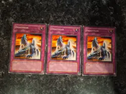 3X Disappear SYE-049 - Yugioh Yu Gi Oh! Playset - Image 1