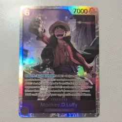 Monkey.D.Luffy ST26-005 SR ONE PIECE Card Game NM Purple Starter Deck 26 NM - Image 1