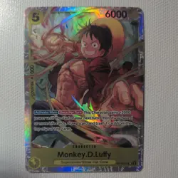 One Piece Card Game The Three Brothers ST13-015 Monkey D Luffy Foil English - Image 1