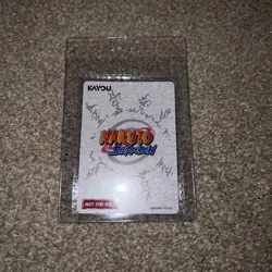 NARUTO UZUMAKI PROMO CARD PSA Magazine x Kayou Exclusive NRSA-PR-003 Sealed - Image 2