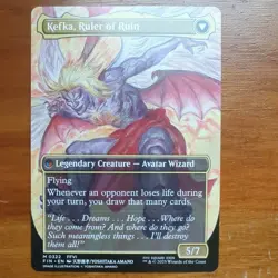 Kefka, Court Mage (0322) (Borderless) Final Fantasy Magic The Gathering Card - Image 2
