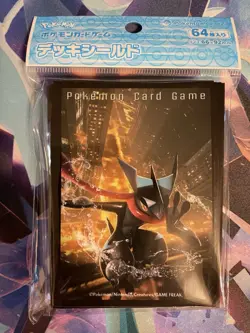 Pokemon Center Japan Crown Zenith Radiant Greninja card sleeves 64 Count - Image 1