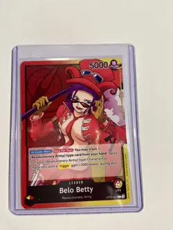 OP05-002 Belo Betty :: Leader One Piece TCG Card - Image 1