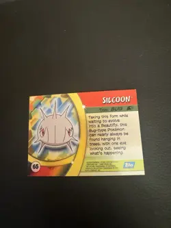 Pokemon Card - Silcoon #65 - Advanced Challenge - Topps ( Holo Foil) - Image 5