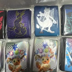 Pokemon TCG Card Sleeves Lot Of 16 Sealed Pokemon Center ETB Accessories - Image 3