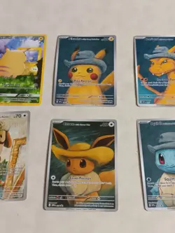 6Pokemon x Van Gogh Black Star Promo ACG Art Card - Image 3