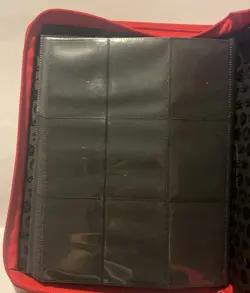 Ultra Pro Pokemon TCG Charizard 9 Pocket Leather Binder Red 360 Card + 3-Ring 74427161613 - Image 5