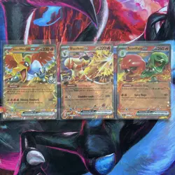 Pokemon fire 🔥 EX Card Lot Of 3 In Excellent Condition - Image 1