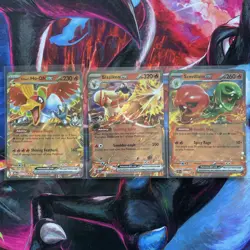 Pokemon fire 🔥 EX Card Lot Of 3 In Excellent Condition - Image 5