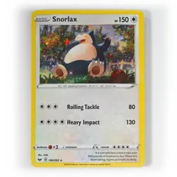 Pokemon - Snorlax Cosmos Holo - 140/202 - SWSH Sword & Shield - Promo Card - Image 1