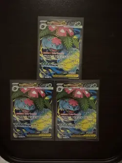 Pokemon Cards Mega Venusaur ex 155/132 Mega Evolution Ultra Rare NM - Image 1
