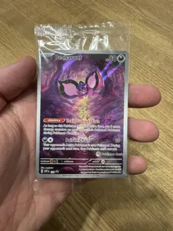 Pecharunt 129 Black Star Promo Card Shrouded Fable Pokemon Center Stamped 🔥✅ - Image 1