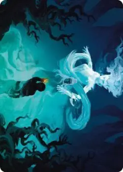 Galadriel of Lothlorien Art Card 48 MTG NM - ASLTR - Image 1