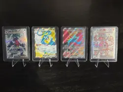 Pokemon TCG Paradox Rift Full Art Card Lot Of 4 - Image 1