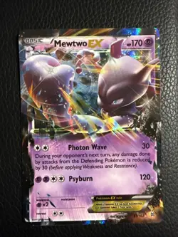 Mewtwo EX - 61/162 - Pokemon Breakthrough XY Ultra Rare Card LP - Image 1