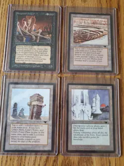 MAGIC THE GATHERING Lot of Four (4) ANTIQUITIES Cards Very Nice Condition - Image 1