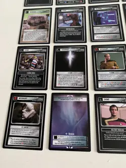 STAR TREK, 40 CCG CARD COMPLETE Q COMMON SET - FROM 1996. - Image 4