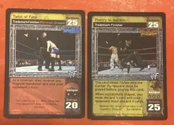 WWE WWF Raw Deal Hardy Boyz Hardyz 9 Card 4 Are Foil vs NM+ - Image 3