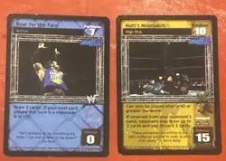 WWE WWF Raw Deal Hardy Boyz Hardyz 9 Card 4 Are Foil vs NM+ - Image 4