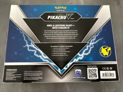 Pokemon TCG: Pikachu V Box - Factory Sealed - Promo, Oversized Card, 4 Boosters - Image 2