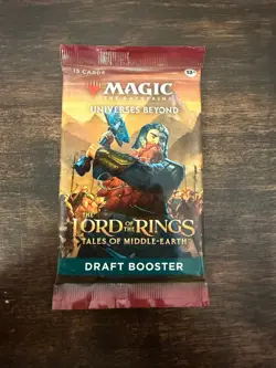 Magic The Gathering LOTR Tales of Middle-earth Draft Booster Pack New Sealed MTG - Image 1