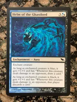 MTG Helm of the Ghastlord x1 Shadowmoor NM, Magic the Gathering - Image 1