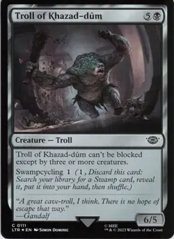 Troll of Khazad-dum C Universes Beyond: The Lord of the Rings Foil - Image 1
