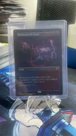 Stormcarved Coast (Borderless) Innistrad: Crimson Vow Foil - Image 1