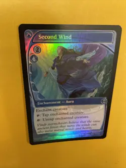 MTG - Second Wind - FOIL - Future Sight - NM/MT - Brandy New! - Image 1