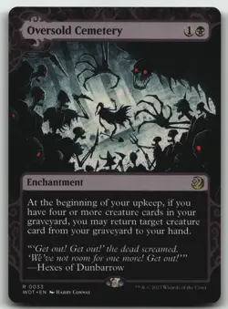 Oversold Cemetery R Wilds of Eldraine: Enchanting Tales 33 LP - Image 1